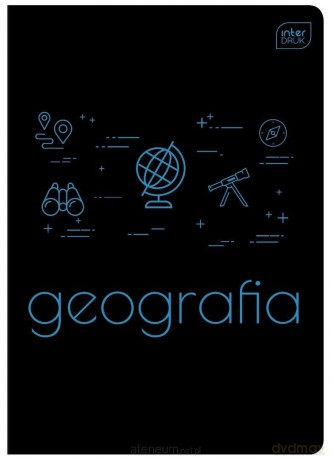 Zeszyt A5/60k kratka UV Geografia (10szt)