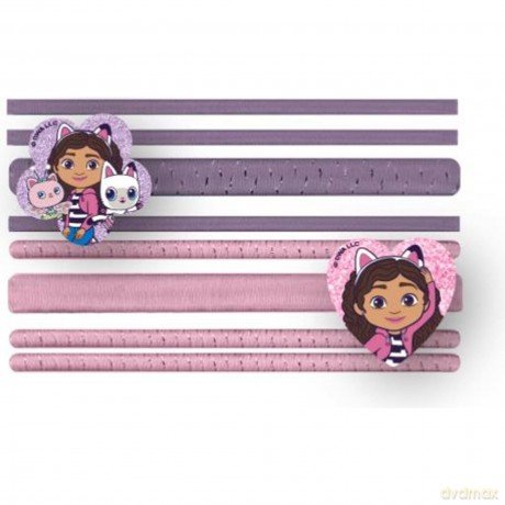 Cerda Beauty: Gabby's Dollhouse - Hair Tie (8pcs) (2500003450)