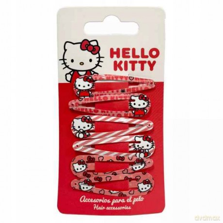 Cerda Beauty: Hello Kitty - Hair Clips (6pcs) (2500003220)