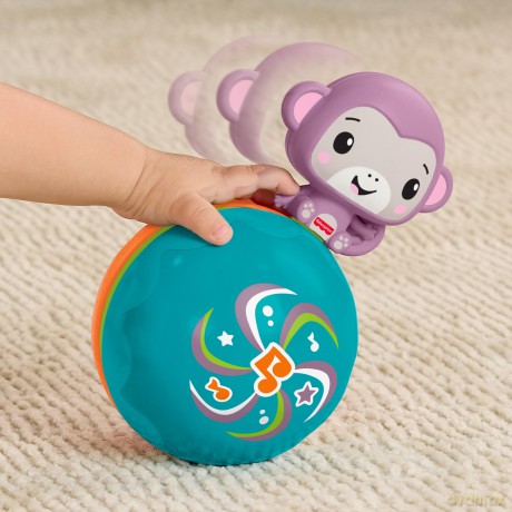 Fisher Price: Crawling Musical Purple Monkey (JLB95) [FIGURKA]