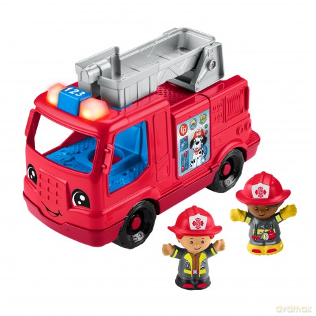 Fisher Price: Little People - Fire Truck Vehicle with Figures (HYR88) [FIGURKA]
