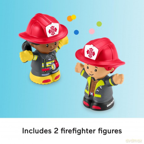 Fisher Price: Little People - Fire Truck Vehicle with Figures (HYR88) [FIGURKA]