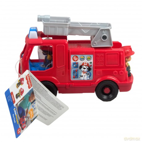 Fisher Price: Little People - Fire Truck Vehicle with Figures (HYR88) [FIGURKA]