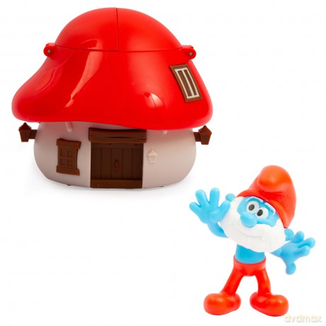 Giochi Preziosi The Smurfs - Smurfs House with Surprise Figure (mix) (PUF13000) [FIGURKA]