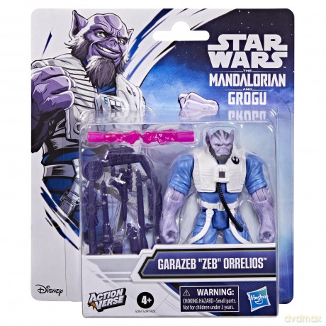 Hasbro Disney: Action Verse - Star Wars The Mandalorian And Grogu - Garazeb ''ZEB'' Orrelios (G2867) [FIGURKA]