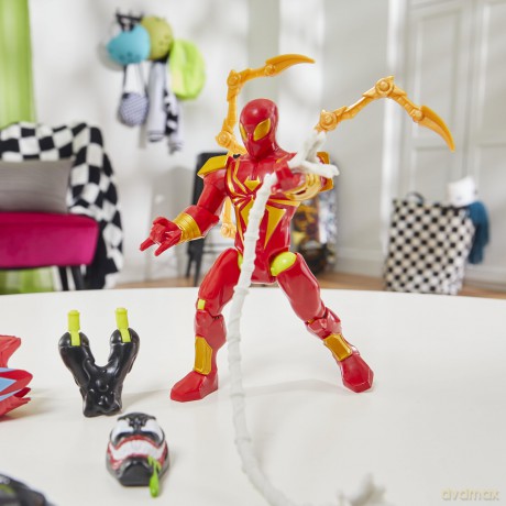Hasbro Marvel Spider-Man: Mixmashers - Iron Spider Deluxe Figure (F9217) [FIGURKA]