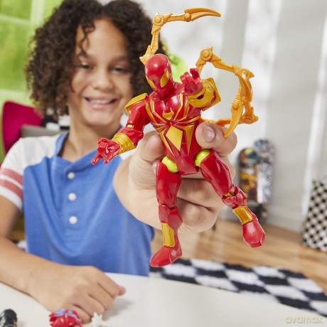 Hasbro Marvel Spider-Man: Mixmashers - Iron Spider Deluxe Figure (F9217) [FIGURKA]