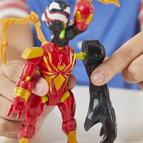 Hasbro Marvel Spider-Man: Mixmashers - Iron Spider Deluxe Figure (F9217) [FIGURKA]