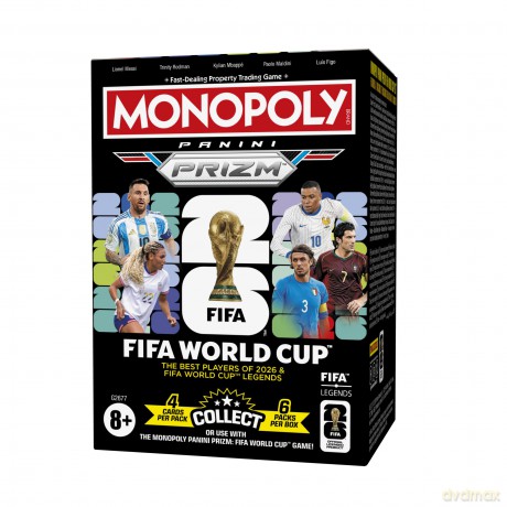 Hasbro Monopoly Panini Prizm: Fifa World Cup Booster Pack (English Language) (G2677) [KARTY]