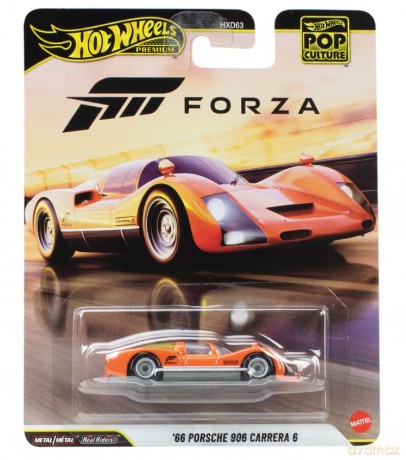 Mattel Hot Wheels Premium: Pop Culture Forza - '66 Porsche 906 Carrera 6 (JHW97)
