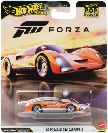 Mattel Hot Wheels Premium: Pop Culture Forza - '66 Porsche 906 Carrera 6 (JHW97)