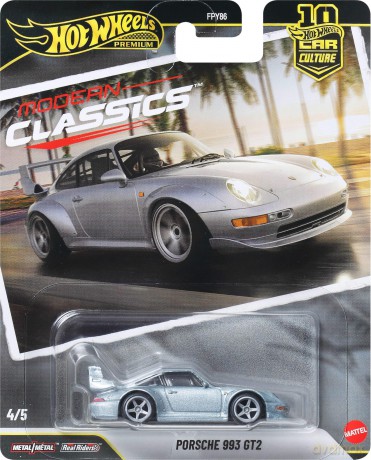 Mattel Hot Wheels: Premium Cars - Porsche 993 Gt2 (JKF16)