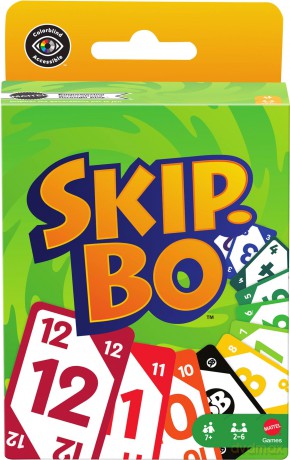 Mattel Skip Bo: New Skip-Bo (JMM20) [KARTY]