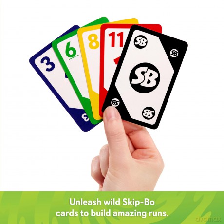 Mattel Skip Bo: New Skip-Bo (JMM20) [KARTY]