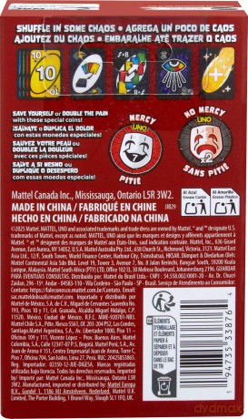Mattel Uno: No Mercy Booster (JJB29) [KARTY]