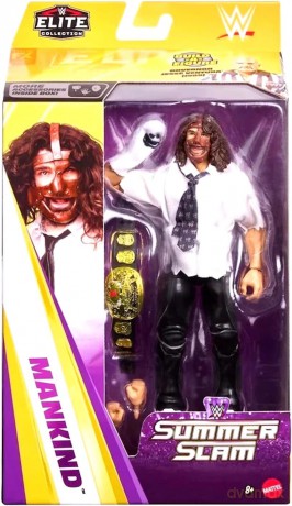 Mattel WWE Elite Collection: Summerslam - Mankind Action Figure (JHX81) [FIGURKA]