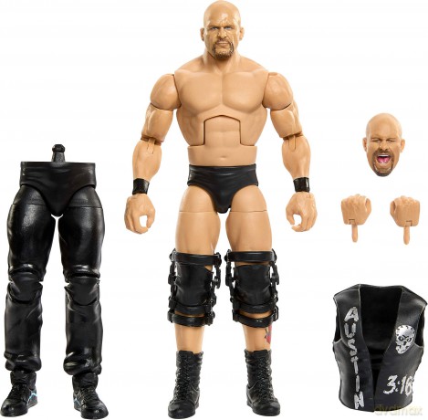 Mattel WWE Elite Collection: Summerslam - Stone Cold Steve Action Figure (JHX79) [FIGURKA]
