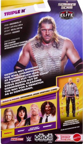 Mattel WWE Elite Collection: Summerslam - Triple H Action Figure (JHX80) [FIGURKA]