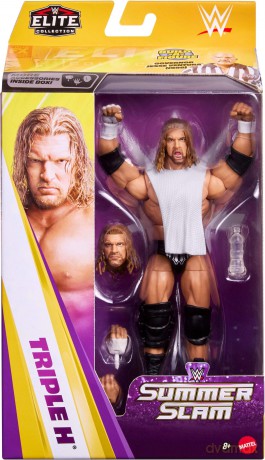 Mattel WWE Elite Collection: Summerslam - Triple H Action Figure (JHX80) [FIGURKA]