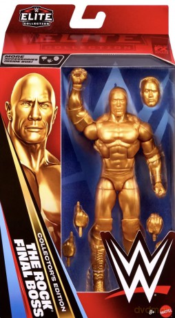 Mattel WWE Elite Collection: The Rock Final Boss - Action Figure (JMP64) [FIGURKA]