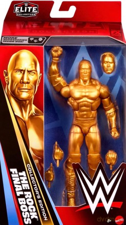 Mattel WWE Elite Collection: The Rock Final Boss - Action Figure (JMP64) [FIGURKA]