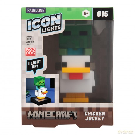 Paladone Icons: Minecraft - Chicken Jockey Light (PP16289MCF)