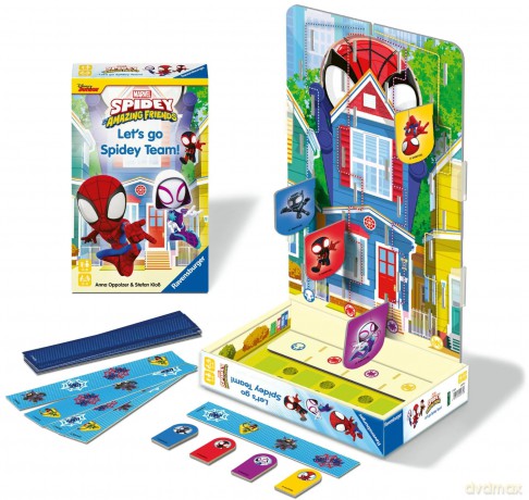 RAVENSBURGER Board Game: Spidey (Travel) (24872)