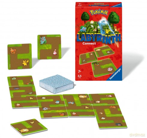 RAVENSBURGER Pokemon: Labyrinth Connect - Board Game (Travel) (24815)