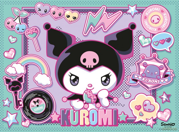 RAVENSBURGER Puzzle: Kuromi XXL (100pcs) (12004333) [PUZZLE]