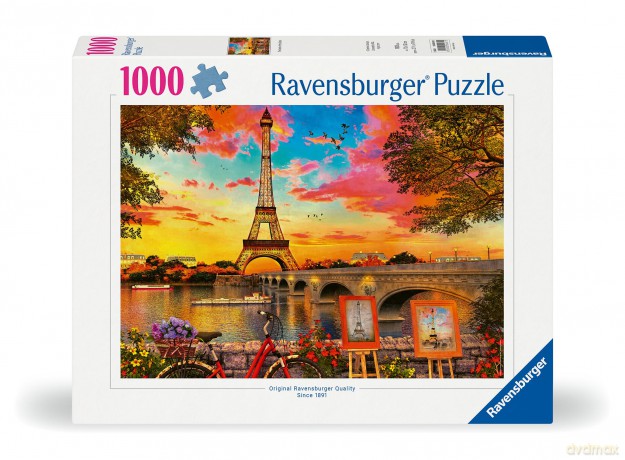 RAVENSBURGER Puzzle: Paris - The Banks of the Seine (1000 pcs) (12000461) [PUZZLE]