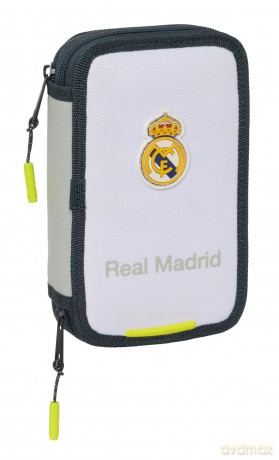 Safta: Real Madrid 25/26 Home Kit - Double Filled Pencil Case (29pcs) (412554854)