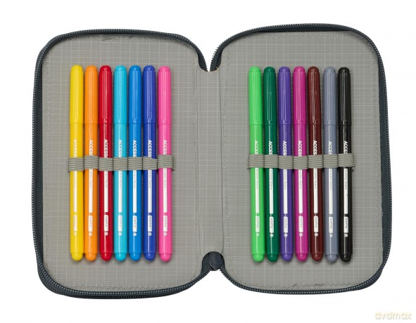 Safta: Real Madrid 25/26 Home Kit - Double Filled Pencil Case (29pcs) (412554854)