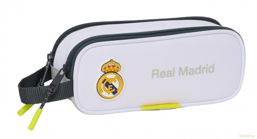 Safta: Real Madrid 25/26 Home Kit - Double Pencil Case (812554513)