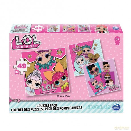 Spin Master L.O.L. Surprise! 3-Puzzle Pack (49 pcs x3) (20114661) [PUZZLE]