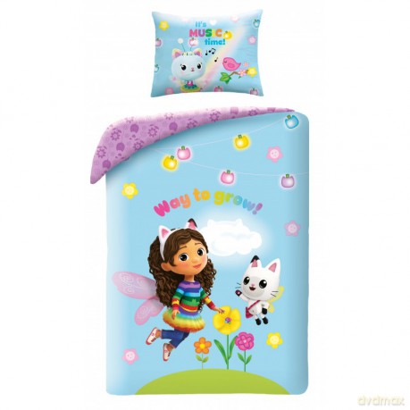 Gabbys Dollhouse Pościel, 160x200cm+70x80cm