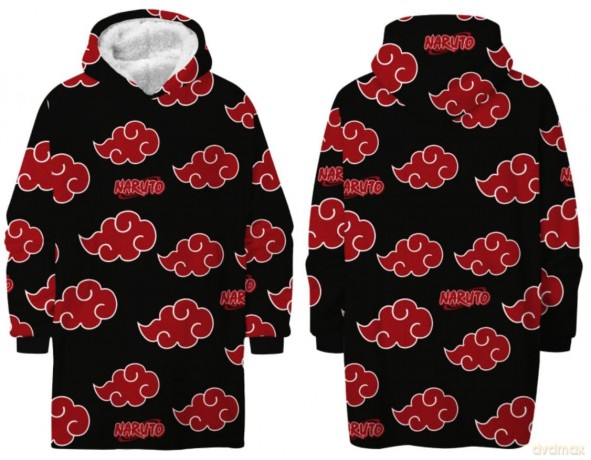 NARUTO BLUZA/KOC 100% POLYESTER, 110x95x75cm LARGE