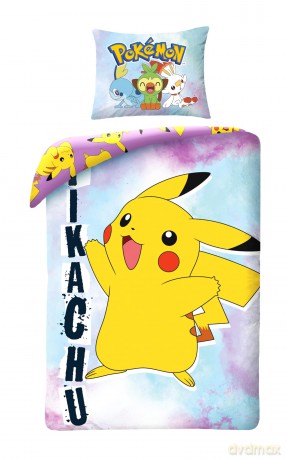 Pokemon Pościel, rozmiar 140x200cm+70x90cm