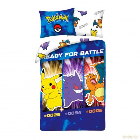Pokemon Pościel, rozmiar 140x200cm+70x90cm