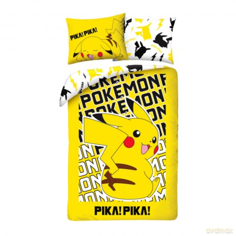 Pokemon Pościel, rozmiar 140x200cm+70x90cm 100% polyester microfiber