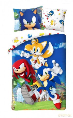 Sonic Pościel, rozmiar 160x200cm+70x80cm