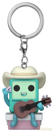 Adventure Time Pocket POP! Vinyl Keychains 4 cm Cowboy BMO with Guitar