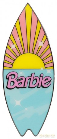 Barbie Bottle Opener Surfboard Magnetic