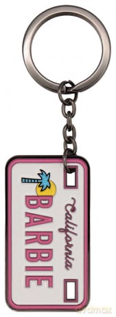 Barbie License Plate Keyring Limited Edition