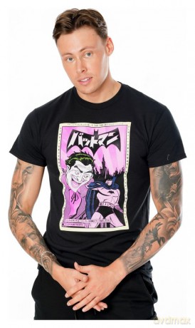 Batman T-Shirt Joker Anime Poster Size M