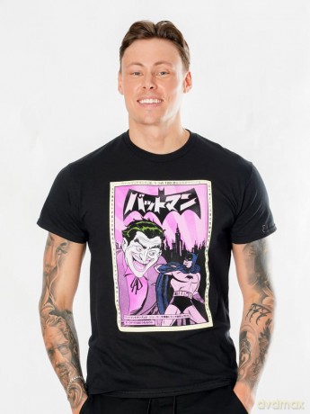 Batman T-Shirt Joker Anime Poster Size M