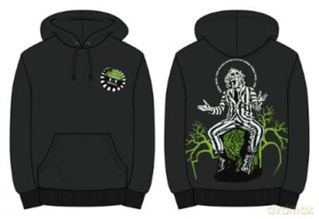 Beetlejuice Hooded Sweater Front Back World Tour Size L