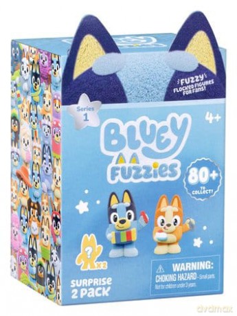 Bluey Fuzzies 2-Pack