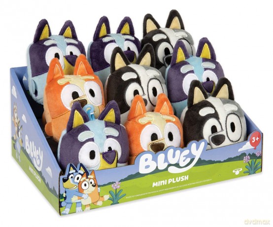 Bluey Mini Plush Figures