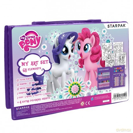 Zestaw artystyczny 68 elementów My Little Pony