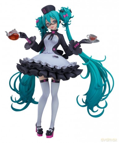 Character Vocal Series 01: Hatsune Miku Pop Up Parade Hatsune Miku: Glasses x Cafe Ver. 18 cm